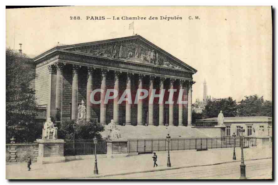 CPA Paris la Chambre des Deputes 