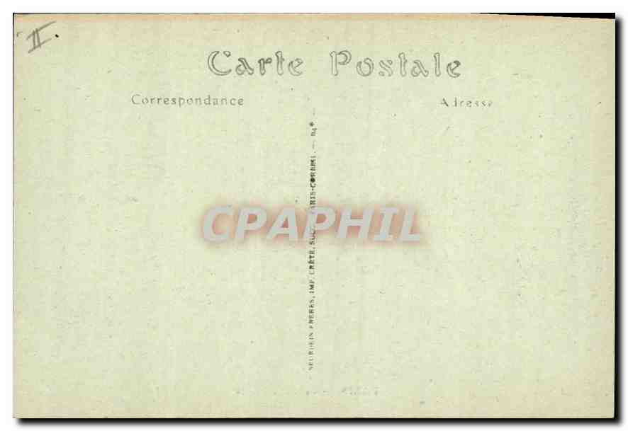 CPA Paris le Petit Palais  — Rückseite