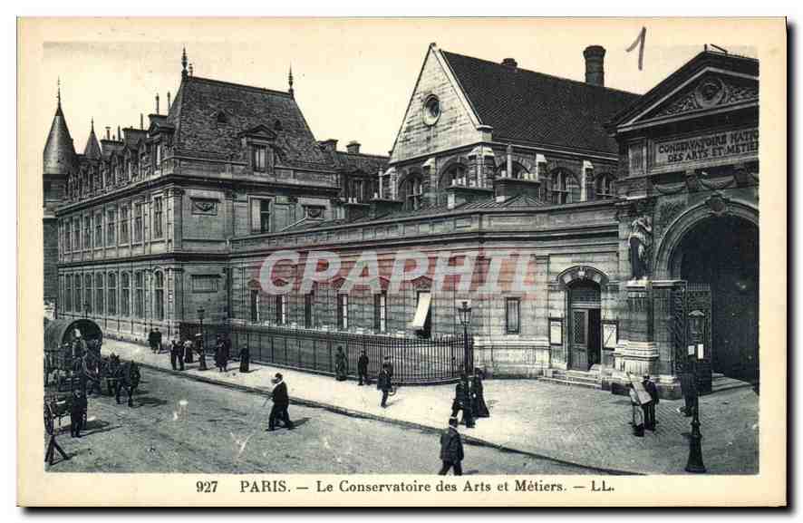 CPA Paris le Conservatoire des Arts et Metiers 