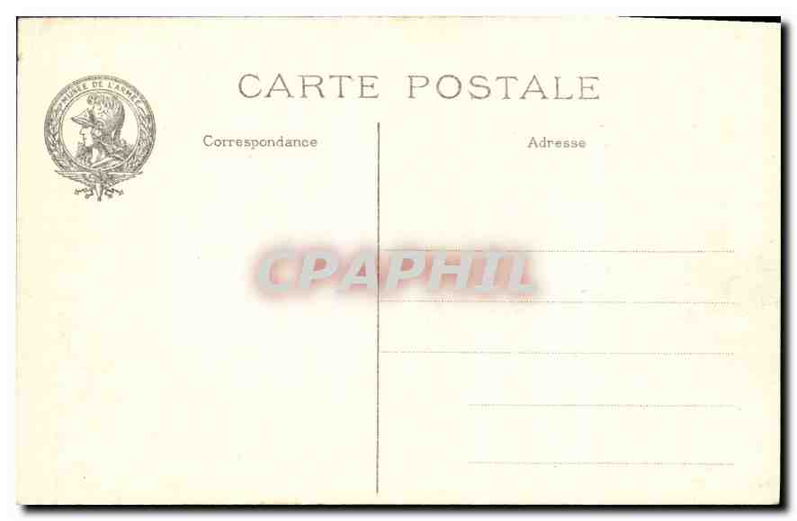 CPA Paris hotel des Invalides Entree Principale  — Verso