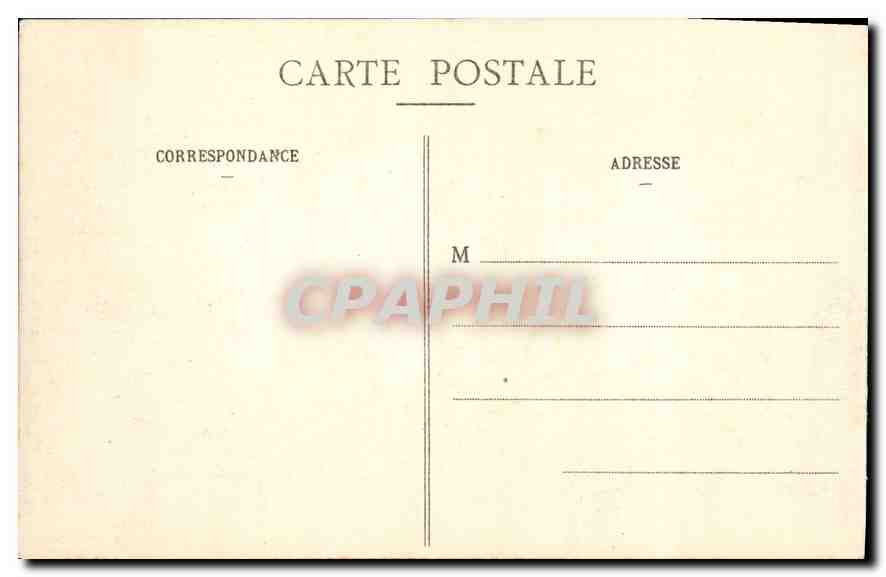 CPA Paris la Rue Soufflot et le Pantheon  — Rückseite