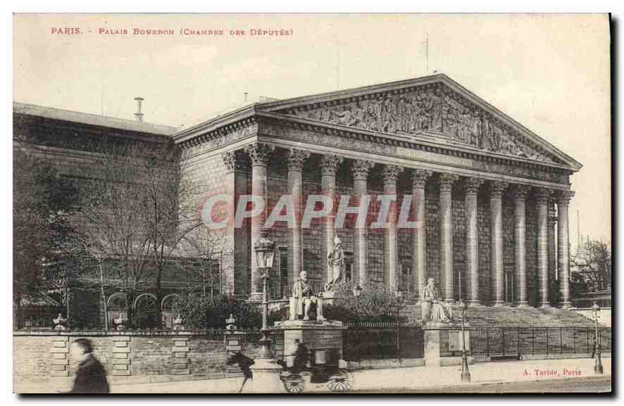 CPA Paris Palais Bourbon Chambre des Deputes 