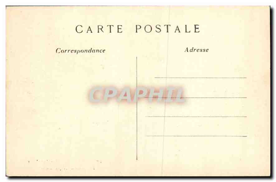 CPA Paris les Invalides Tombeau de Napoleon Ier  — Rückseite