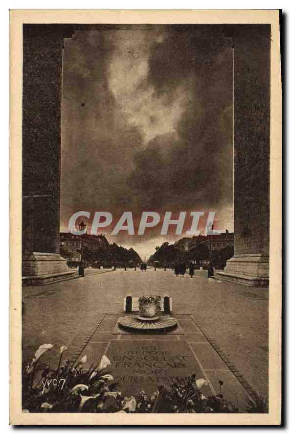 CPA Paris En Flanant Tombe du Soldat Inconnu 