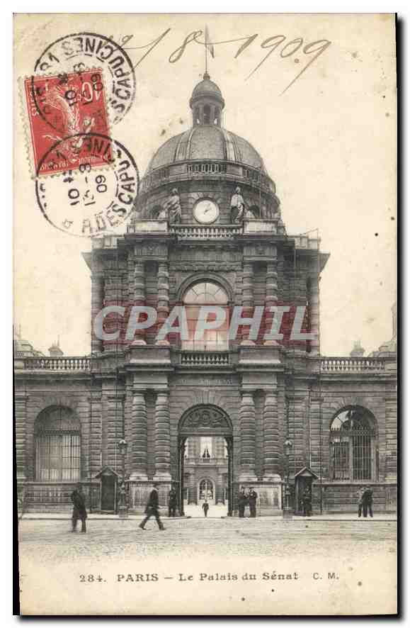 CPA Paris le Palais du Senat 
