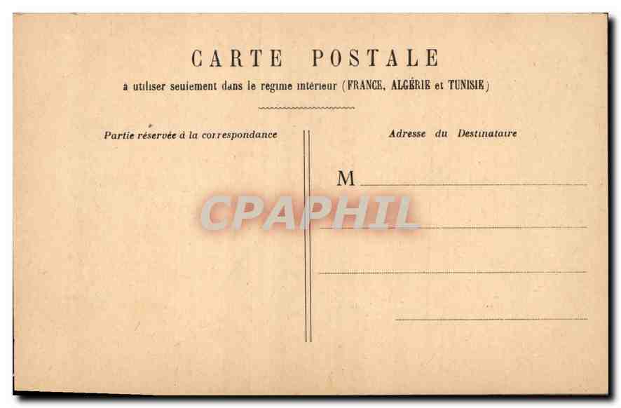 CPA Paris Pont Alexandre III Bateau — Rückseite