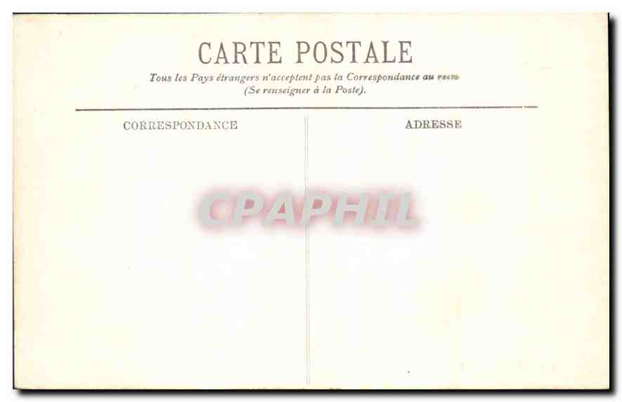 CPA Paris Bois de Boulogne Le Tour du Lac  — Rückseite