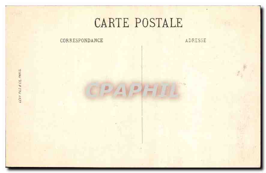 CPA Paris Notre Dame et le Pont  — Verso