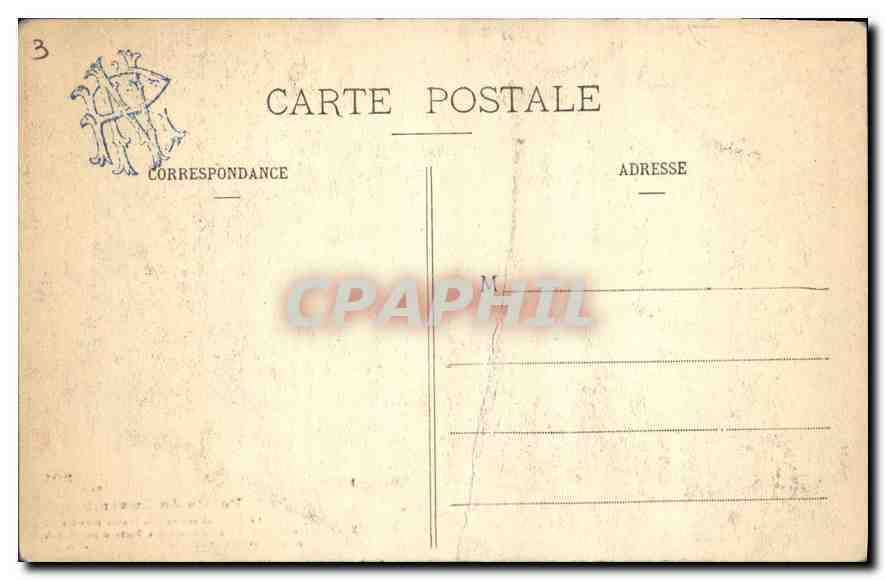 CPA Paris Palais du Luxembourg Salle des conferences — Rückseite