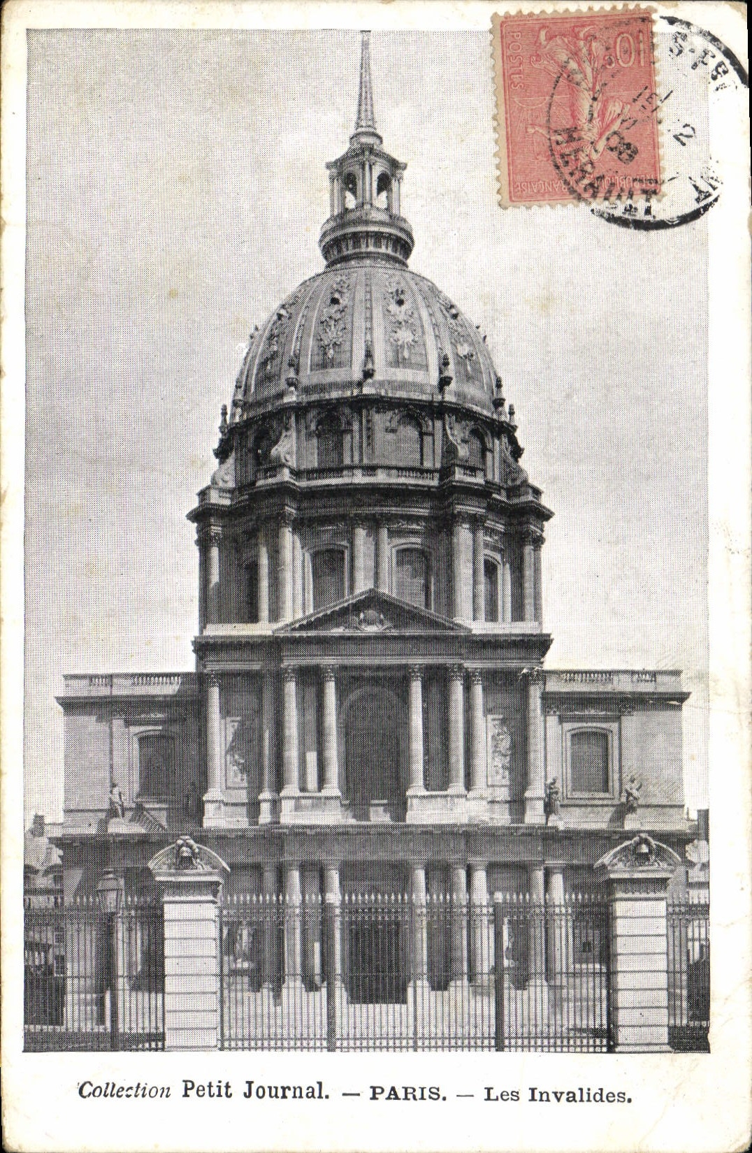 CPA Collection Petit Journal Paris Les Invalides 