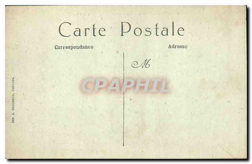 CPA Paris Jardin du Luxembourg Le Senat  — Rückseite