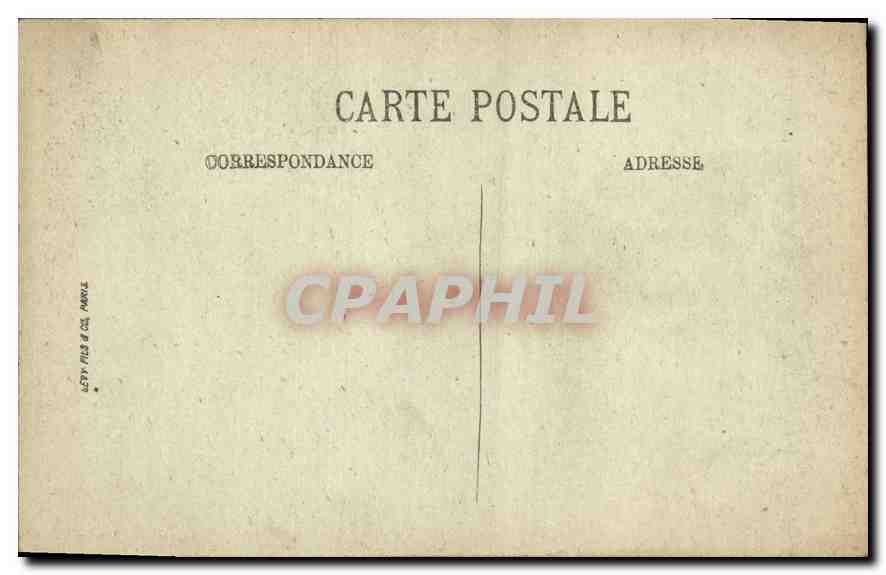 CPA Paris Le Pavillon de Rohan et les Jardins des Tuileries  — Rückseite