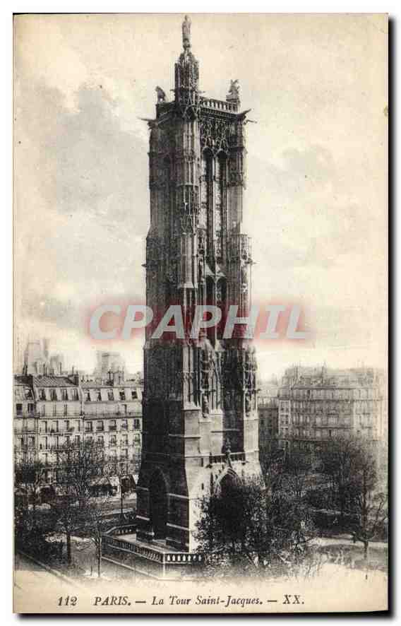 CPA Paris La Tour Saint Jacques 