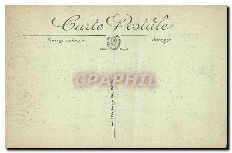 CPA Paris Le Lac du Bois de Boulogne  — Verso