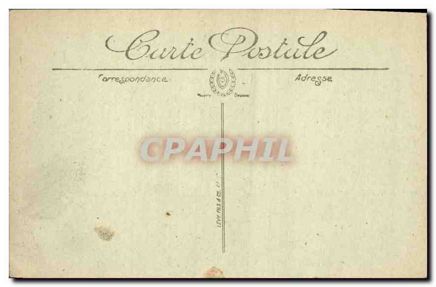 CPA Paris Le Lac du Bois de Boulogne  — Rückseite