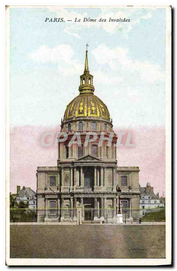 CPA Paris Le Dome des Invalides 