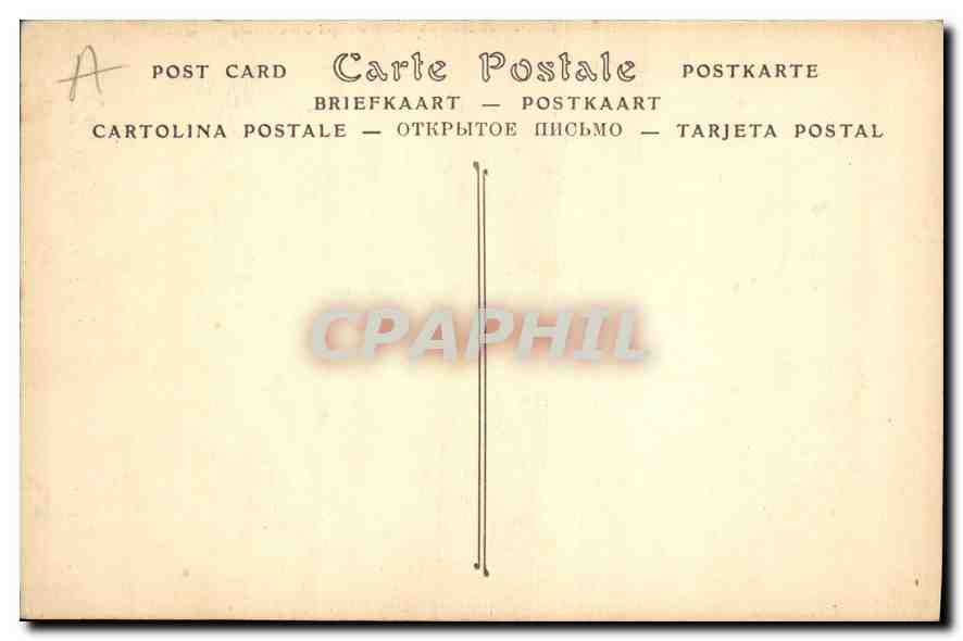 CPA Paris Hotel des Invalides Le Tombeau de Napoleon Ier  — Rückseite