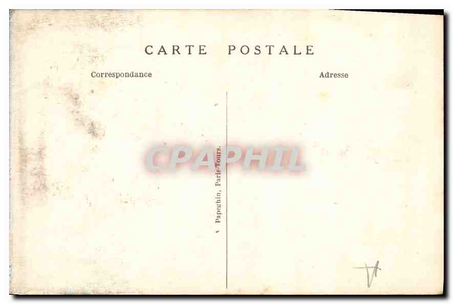 CPA Paris Le Dome des Invalides  — Verso