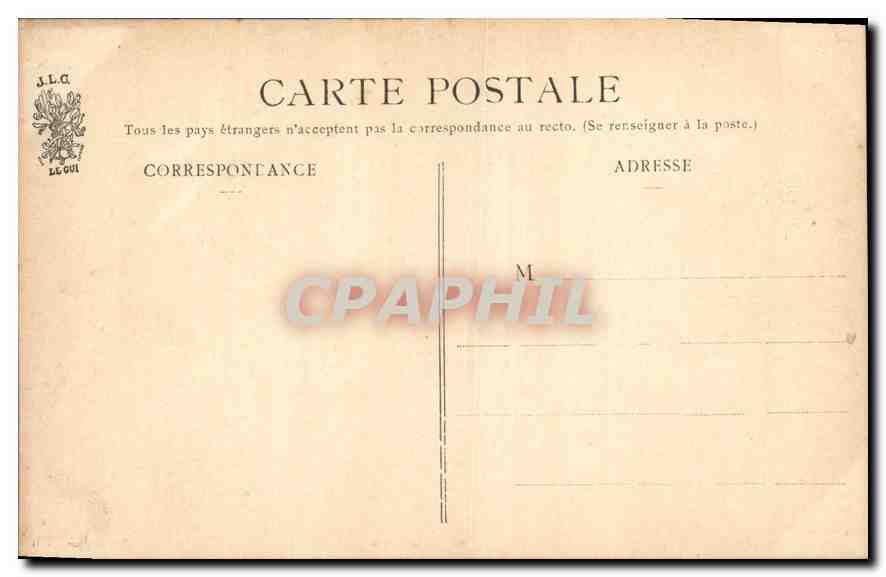 CPA Paris La Madeleine  — Rückseite
