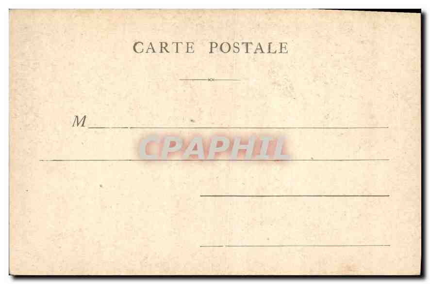 CPA Paris Amiral de Coligny  — Rückseite