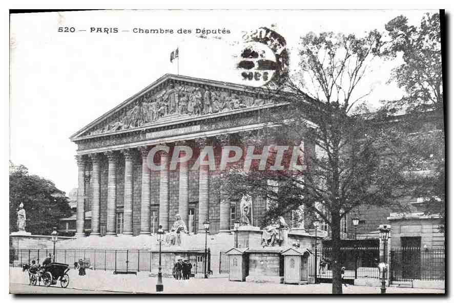 CPA Paris Chambre des Deputes 