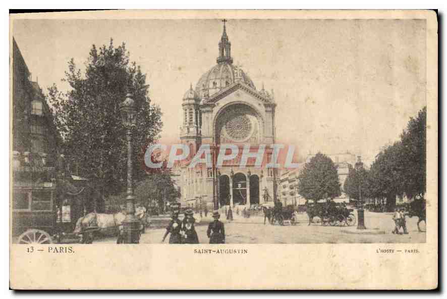 CPA Paris Saint Augustin 