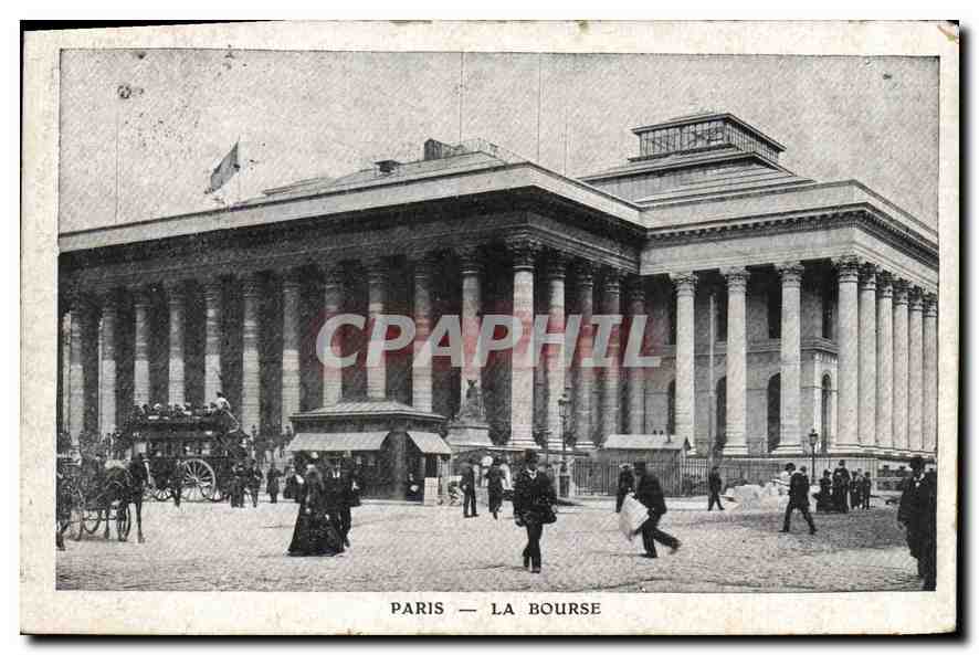 CPA Paris La Bourse 
