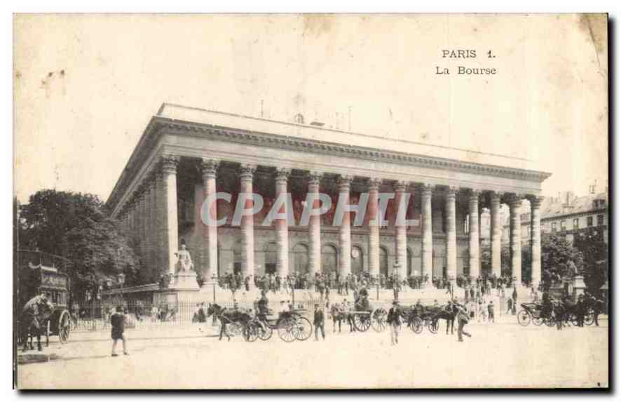 CPA Paris La Bourse 