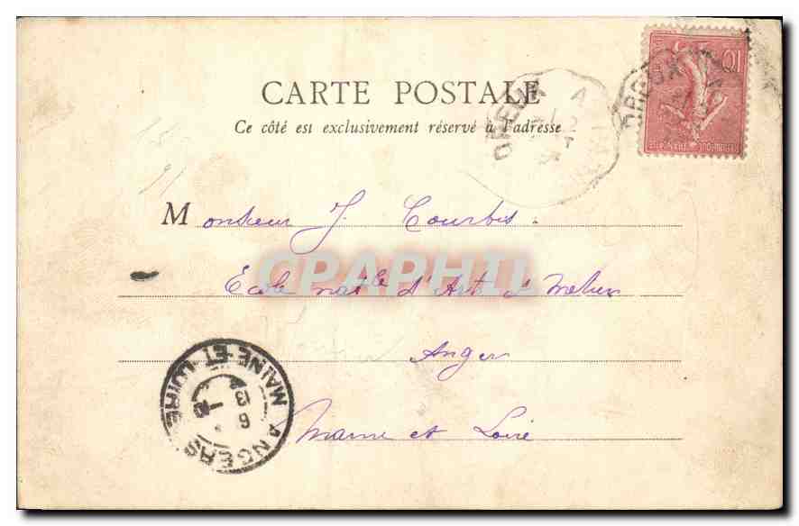 CPA Paris Bois de Boulogne Glissades sur le lac  — Verso