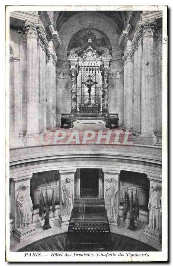 CPA Paris Hotel des Invalides Chapelle du Tombeau 