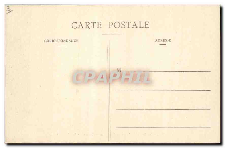 CPA Paris Jardin du Luxembourg le Senat  — Rückseite