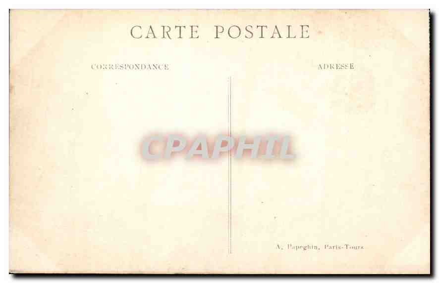 CPA Paris Notre Dame et le Palais  — Rückseite