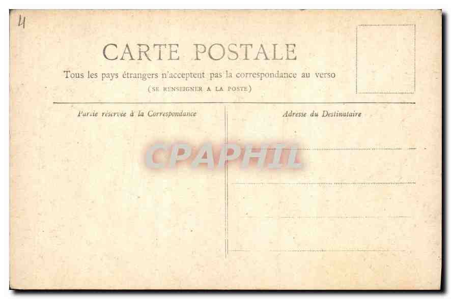 CPA Collection Petit Journal Paris Monument de Gambetta  — Rückseite