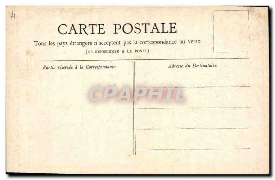 CPA Collection Petit Journal Paris Place de la Republique  — Rückseite
