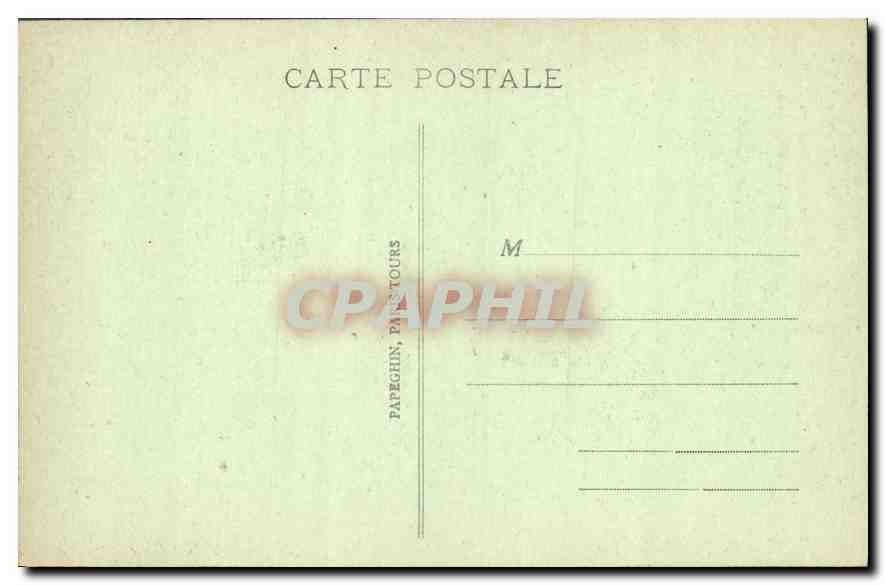 CPA Paris Eglise Ste Clotilde  — Verso