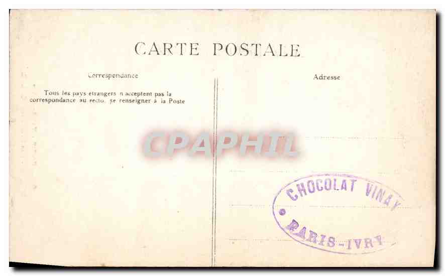 CPA Paris Val de Grace l'eglise vue Interieure  — Rückseite