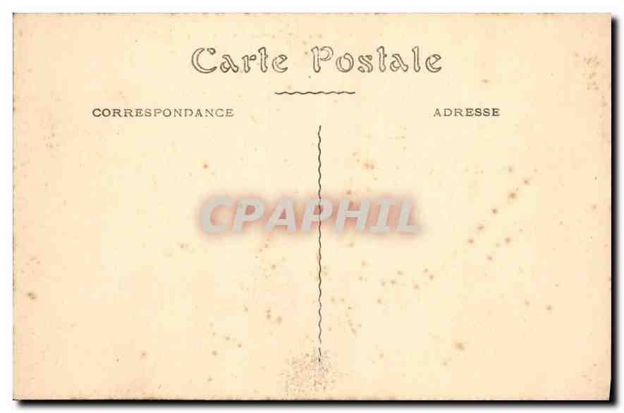 CPA Paris Palais de Justice et le Ste Chapelle  — Verso