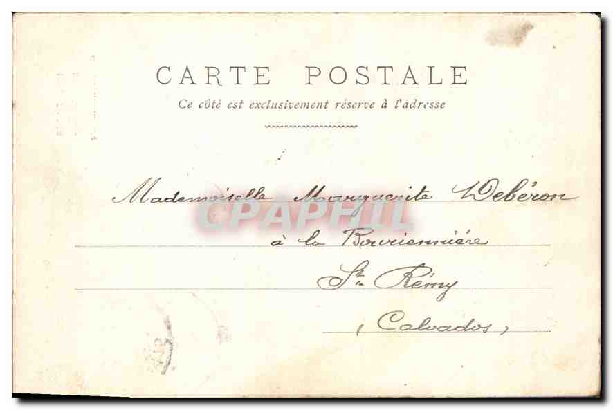 Parijs - Sacré-Cœur van Montmartre — onbekende uitgever, n° 134 — Achterkant