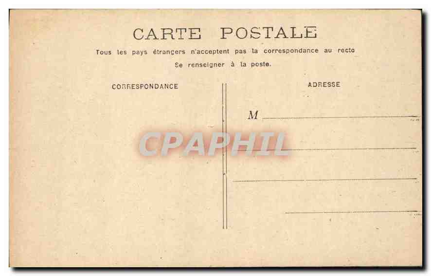 CPA Paris rue de la Barre Montmartre  — Rückseite