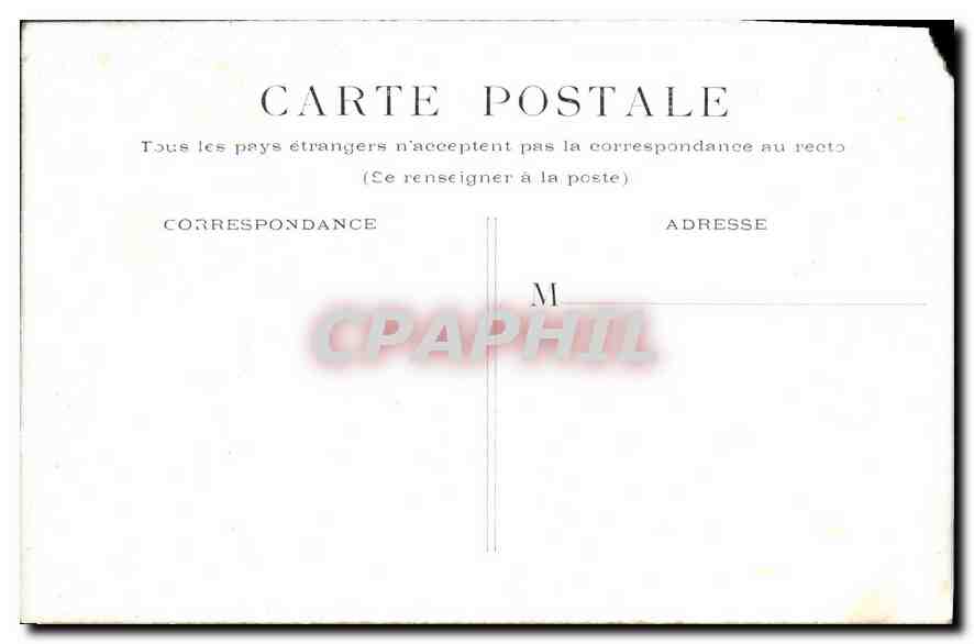 CPA Paris la Madeleine  — Verso