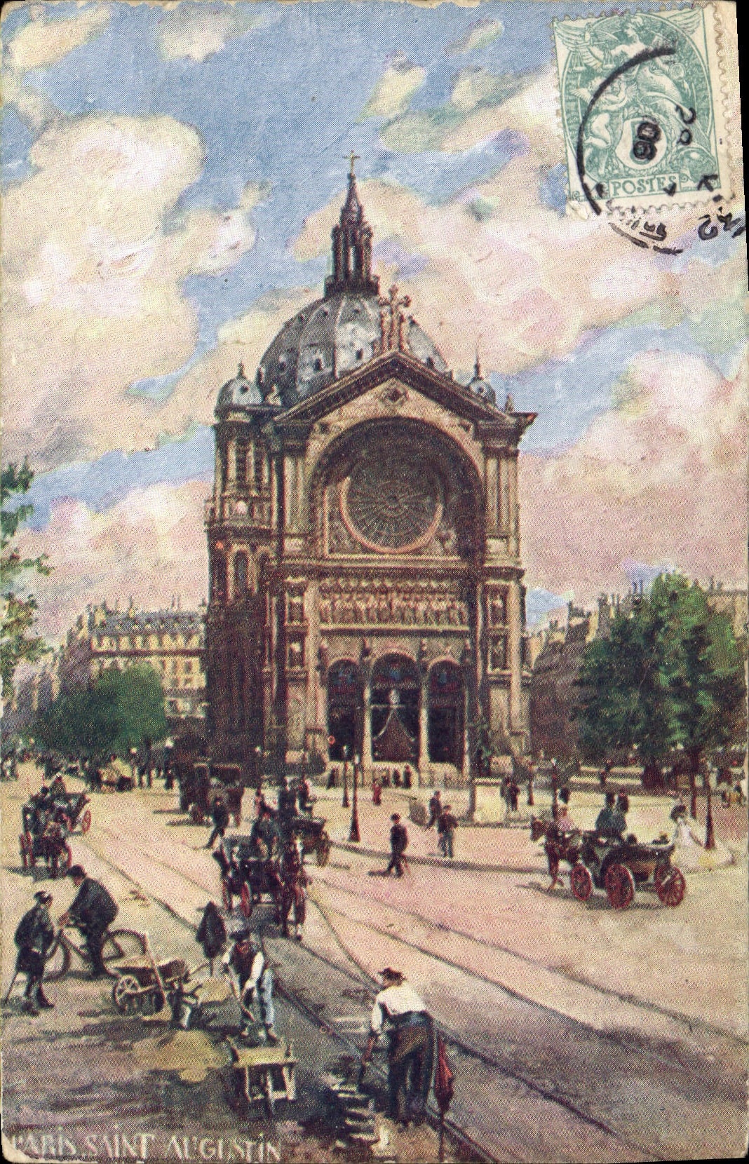 CPA Paris Augustin 