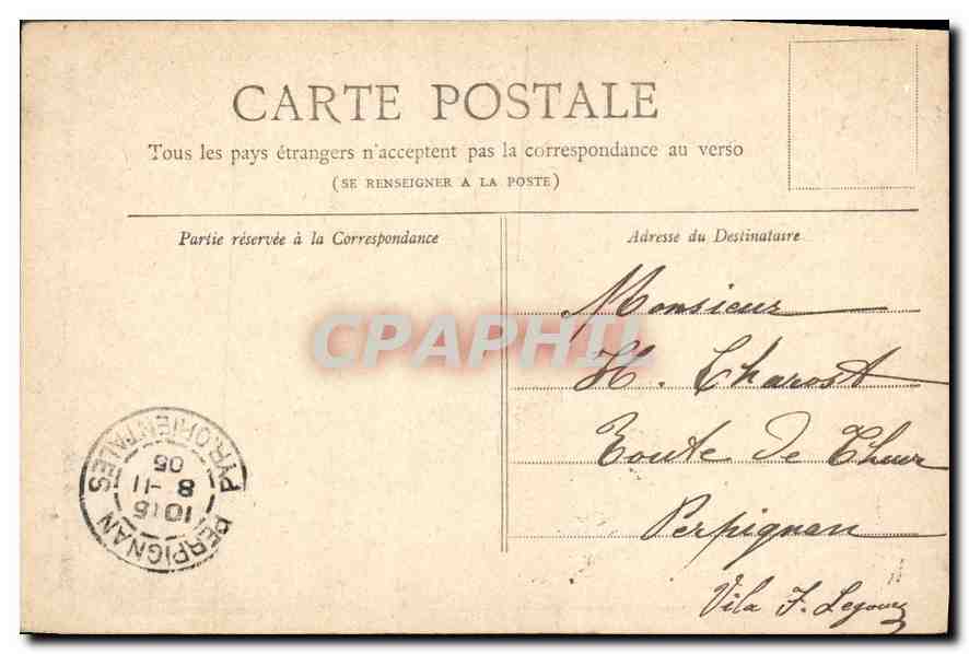 CPA Paris Eglise Saint Etienne du Mont  — Rückseite