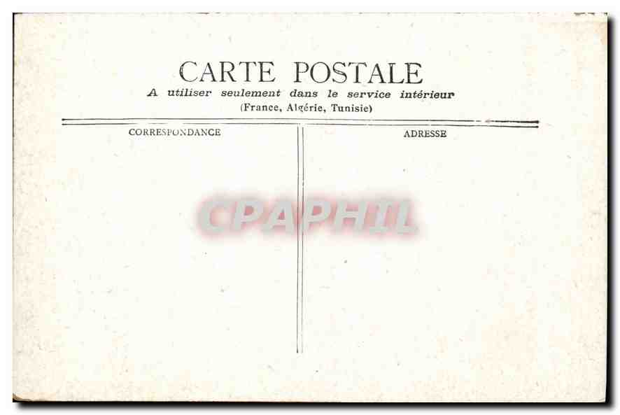 CPA Paris Avenue des Champs Elysees  — Rückseite