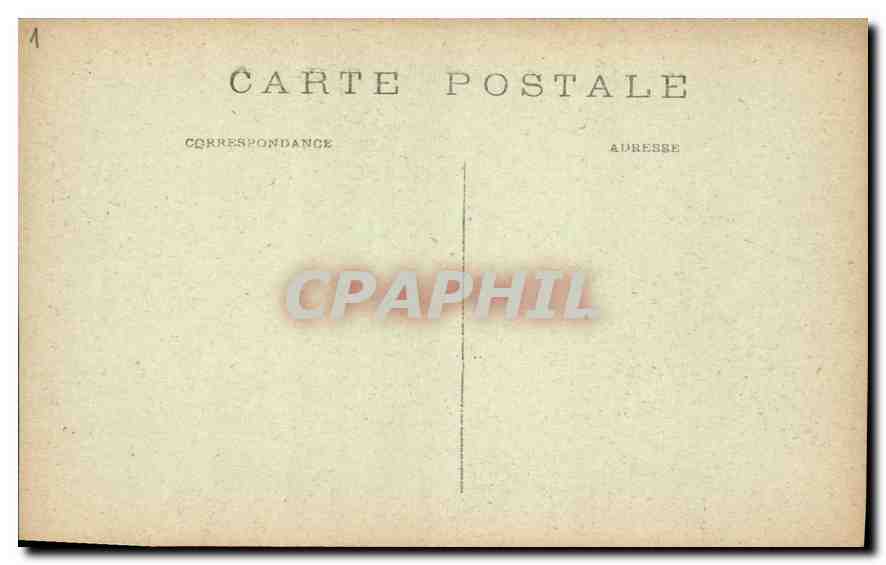 CPA Paris Notre Dame Facade  — Verso