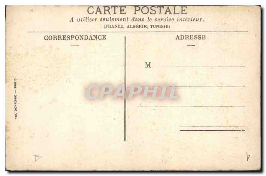 CPA Paris Cathedrale de Notre Dame  — Rückseite