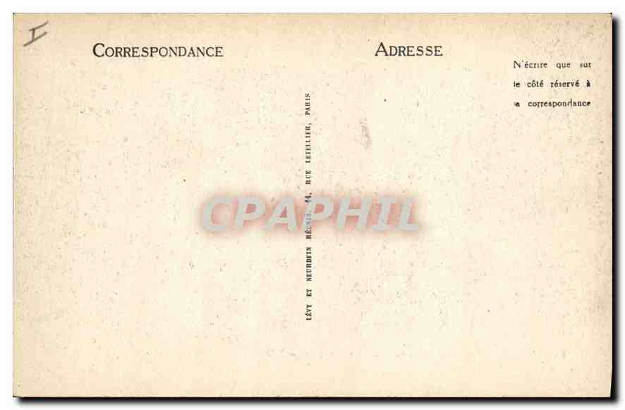 CPA Paris Bois de Boulogne Le Grand Lac  — Rückseite