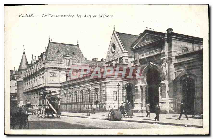 CPA Paris le Conservatoire des Arts et Metiers 