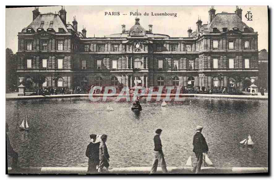 CPA Paris Palais du Luxembourg 