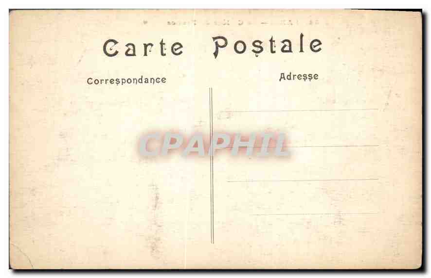 CPA Paris le College de France  — Rückseite