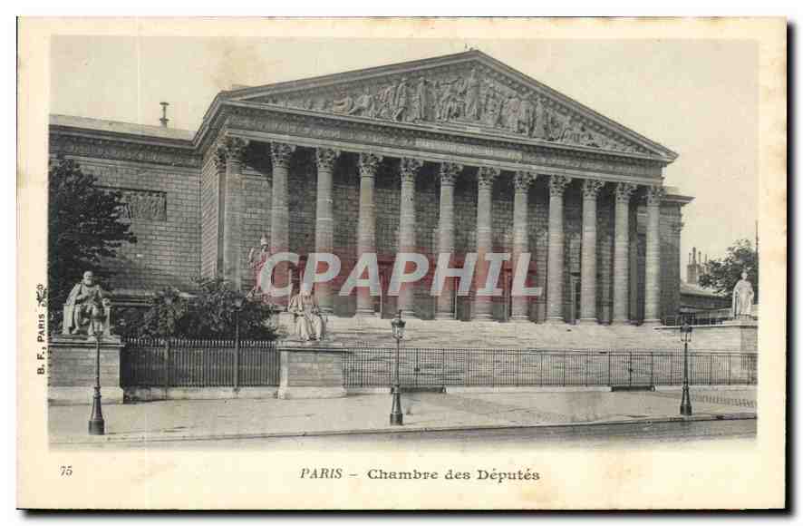 CPA Paris Chambre des Deputes 